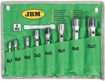 8-OS. VALUTORUVÕTMETE KOMPLEKT 6-22MM. 12-KANT JBM*