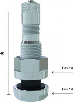 TL-VENTIIL VEOAUTO VALUV. TR542 (40MS/V3-22-2). AVA 9.7MM. SIRGE L=40MM