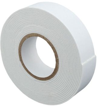 KAHEPOOLNE TEIP 19MM/5M VALGE CARMOTION