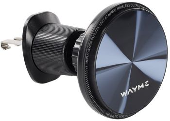 MOBIILTELEFONI MAGNETHOIDIK+JUHTMEVABA LAADIJA 15W WAYME