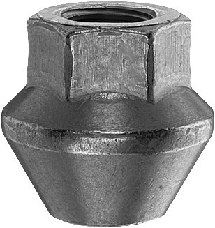 MUTTER M12X1.50/27.5/19 (AVATUD. P27.5. CH19) FORD OE (SUUR KOONUS)