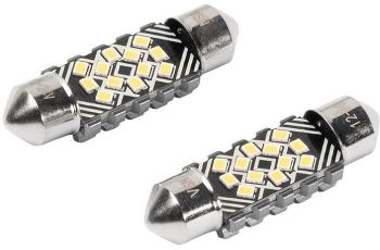 12/24V SV8.5-8 FESTOON LED PIRN 2.4W 36MM 6500K CANBUS VALGE BLISTER 2TK VISION