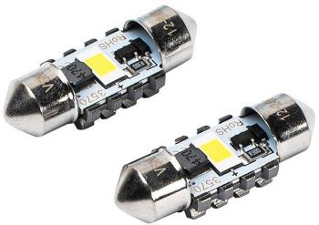 12/24V SV8.5-8 FESTOON LED PIRN 3.4W 31MM 6500K CANBUS VALGE BLISTER 2TK VISION
