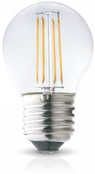 230V PIRN LED FILA E27 FMB 4W 470LM SOE VALGUS 3000K 45X75MM 360° KOBI