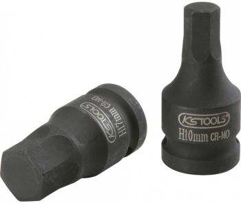 1/2" LÖÖKOTSIK KUUSKANT LÜHIKE 6MM KS TOOLS