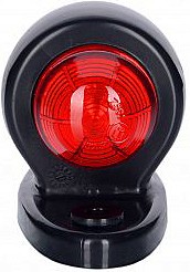 LD465 KÜLJETULI LED PUN/VALGE 12/24V 86X44X52MM