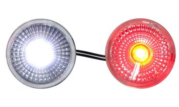 SARVTULE LED VARUKLAAS PUNANE/VALGE