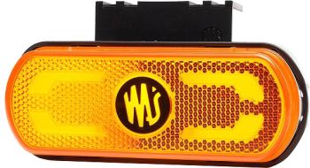 KÜLJETULI LED KOLLANE MARKER. 12/24V. 133X53MM JALAGA