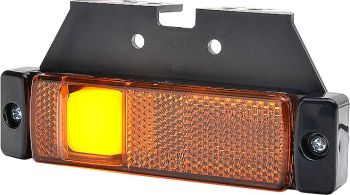 KÜLJETULI LED KOLLANE NEOON 12/24V JALAGA 0.5M JUHE (JALG ÄRAVÕETAV) 130X33X17MM