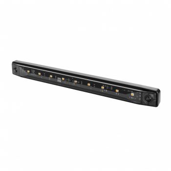 LD998 "GRAPHITE" LED PIKK KOLLANE KÜLJETULI TUMEDA KLAASIGA 254X24MM 12/24V