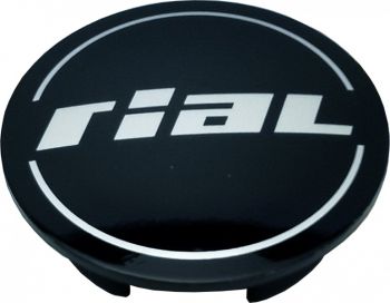 RIAL KAPSEL N59 LÄIKIV-MUST/HÕBEDANE LOGO. 59.5MM