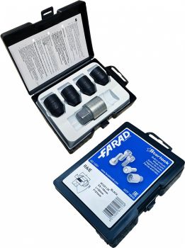 LUKUSTUSM. M12X1.25/30/19 (P21/30. CH19) RA/E BLK. STARLOCK BLACK