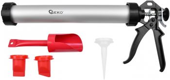 ALUMIINIUMKORPUSEGA SILIKOON/TIHENDUSPÜSTOL GEKO