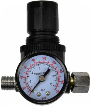 REGULAATOR 1/4" MANOMEETRIGA PNEUMOTÖÖRIISTALE GEKO