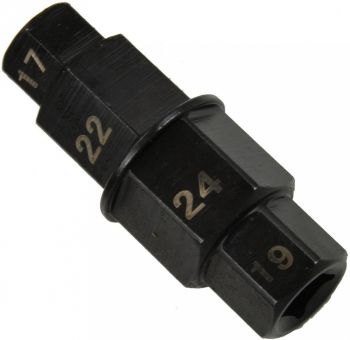 MOOTORRATTA RATTAVÕLLI VÕTI 17/19/22/24MM KUUSKANT GEKO