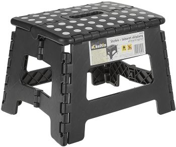 ASTE/TABURETT "ANTI-SLIP" KOKKUPANDAV 250X320X220MM. MAX 150KG KELTIN