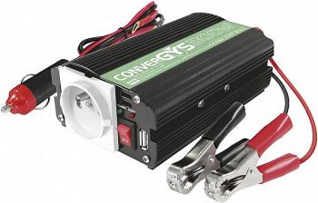 INVERTER 12V->230V 300/600W + USB CONVERGYS GYS