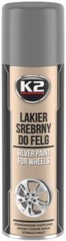 K2 SILVER LAQUER VELJE HÕBEDANE VÄRV 500ML/AE VELJEHÕBE