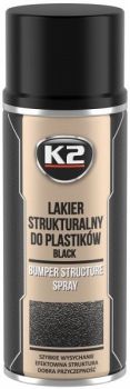 K2 BLACK BUMPER STRUCTURE BLACK MUST VÄRV 400ML/AE