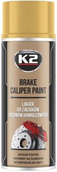 K2 BRAKE CALIPER PAINT +260°C KUUMAKINDEL VÄRV KULDNE 400ML/AE