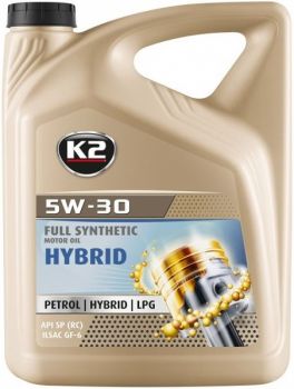 K2 HYBRID 5W30 FULL SYNTHETIC API SP 5L (TÄISSÜNT.)