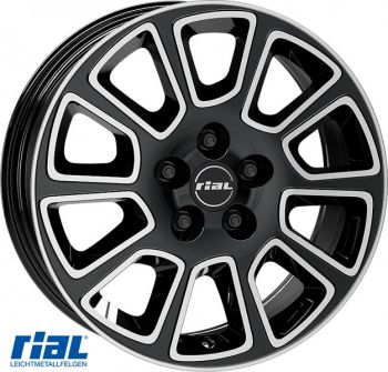 RIAL TP2 BD 7.5X18. 5X160/50 (65.1) (Z) (TÜV) KG1150 (FOR) *