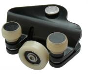 ALUMINE UKSETUGI RULLIDEGA