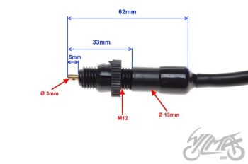 Piduritule lüliti koos juhtmega MZ S51