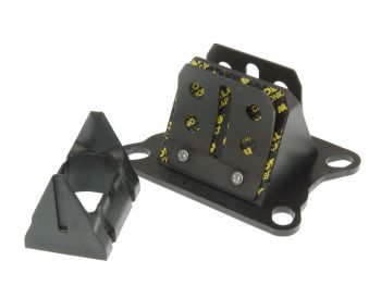 reed valve assy Malossi VL6 for AM6, Derbi, Generic, KSR-Moto, Keeway, Motobi, Ride, CPI, 1E40MA, 1E40MB = M.274235.K0