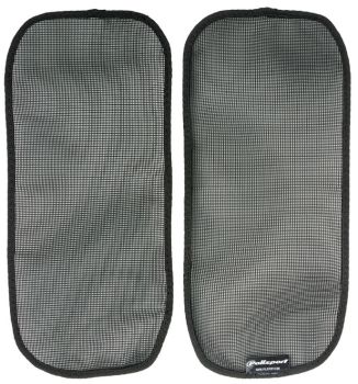 Polisport mesh for radiator louvers Kawasaki KX250 (05-07) black