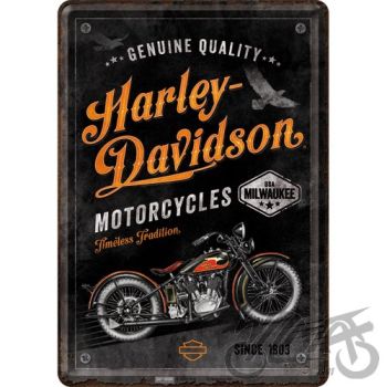 POSTKAART 14X10cm HARLEY TIMELESS 10329