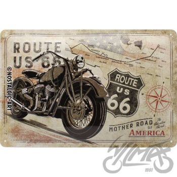 TABLICA PLAKAT 20x30 ROUTE 66 22279