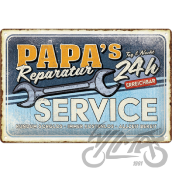 TABLICA PLAKAT 20x30 PAPAS SERVICE 22436