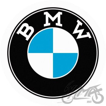 PLAKAT OKRĄGŁY 35cm BMW LOGO 25101