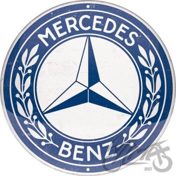 PLAKAT OKRĄGŁY 35cm MERCEDES BENZ 25105