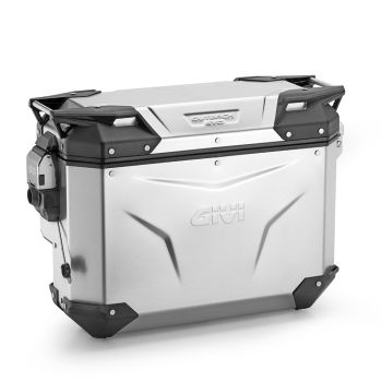 Givi Trekker Outback EVO Cam-Side, alum., right, 37 ltr, sold without lock