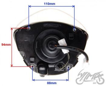 Esituli Piaggio FLY 125