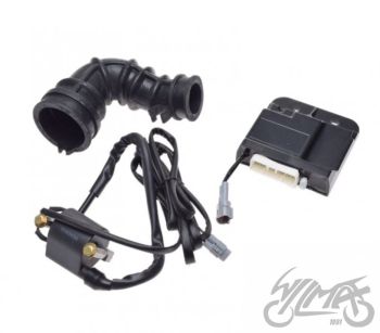 MODUŁ ECU + KRÓCIEC ODBLOKOW. DO VESPA E4 | ZIP E4