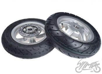 OBRĘCZ KOŁA 10x3,00 TYŁ + PRZÓD DO PIAGGIO ZIP