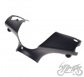 OBUDOWA KIEROWNICY PRZÓD CZARNA DO PIAGGIO ZIP