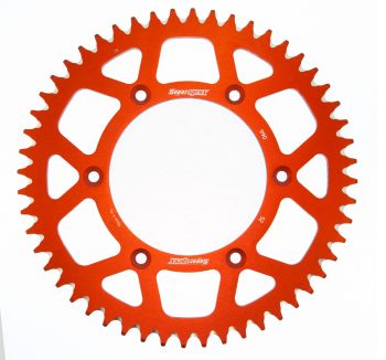 Supersprox Alu Rear sprocket KTM/Husqv./Husab. Orange 51