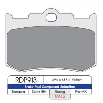 BRAKE PAD BRAKE RACE DP913