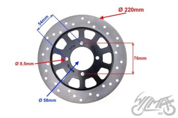 Piduriketas 4 auku - OGAR900, SMC 250-300cc