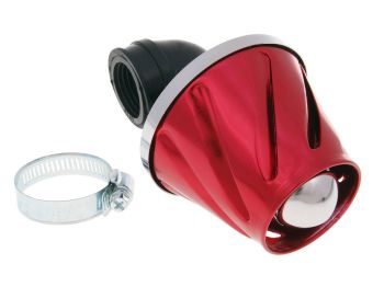 air filter Helix power 28-35mm carburetor connection (adapter) red