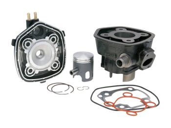 cylinder kit Top Performances Black Trophy 50cc for Minarelli horizontal LC