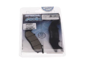 brake pads Polini organic for Piaggio Liberty 50-150 4T iGet 3V, Medley 16- 4V