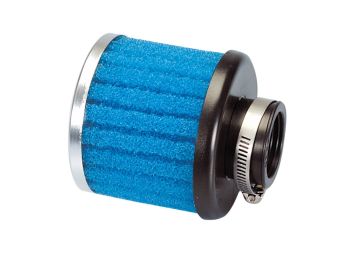 air filter Polini D.32 Special long air box 32mm blue