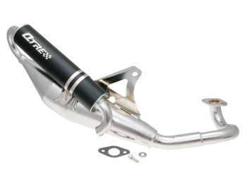 exhaust Tecnigas Q-Tre chrome for Peugeot horizontal
