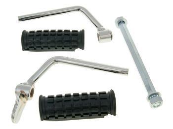 Footrest conversion kit for Puch Maxi, X30 pedal cranks