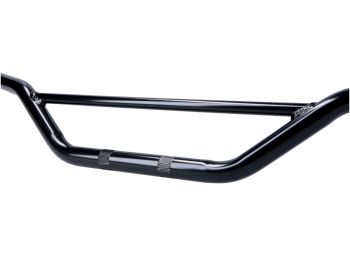 MX handlebar steel w/ crossbar black 22mm - 820mm